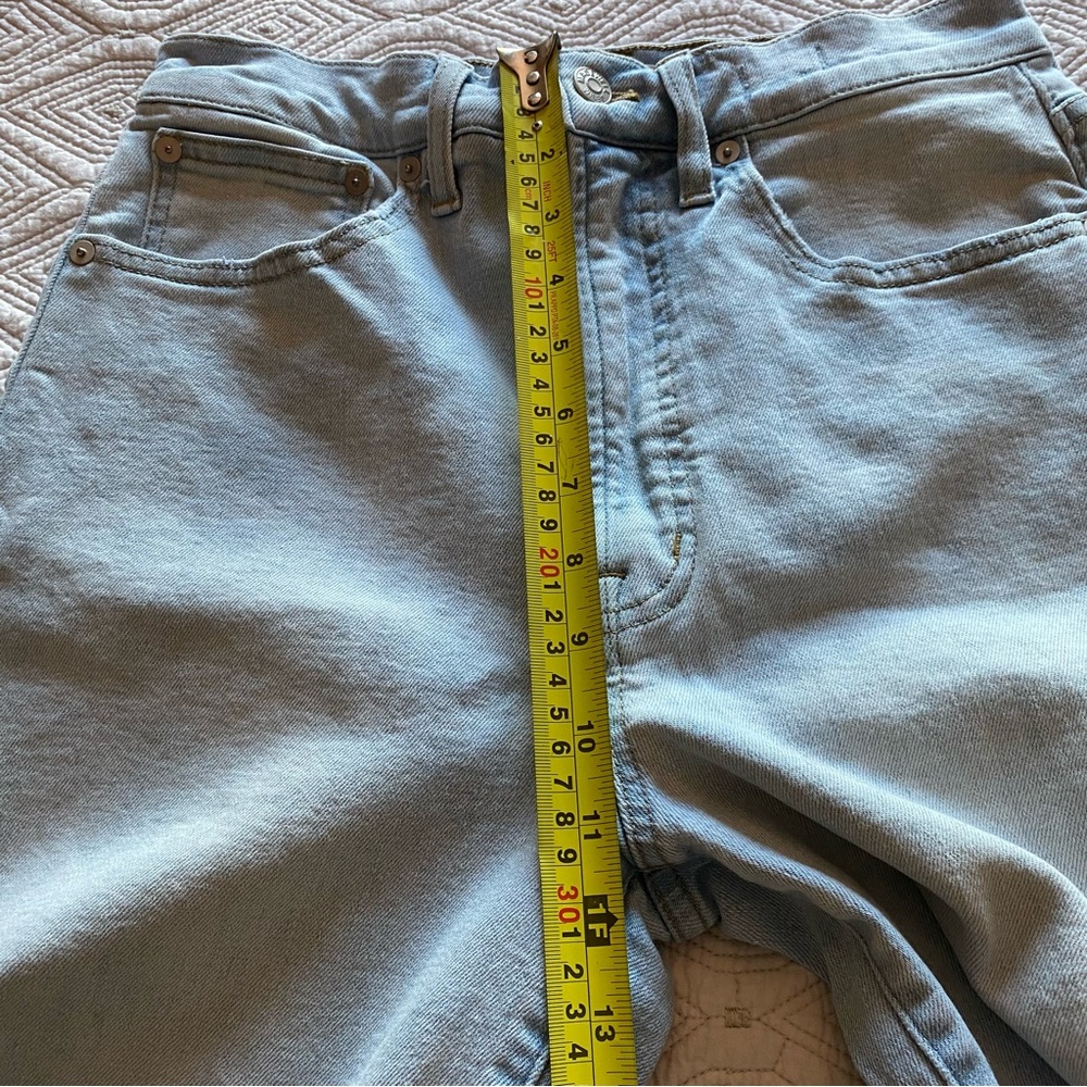 Madewell The Perfect Vintage Straight Jean in Mosedale Wash Women’s Size 28 - Picture 10 of 16
